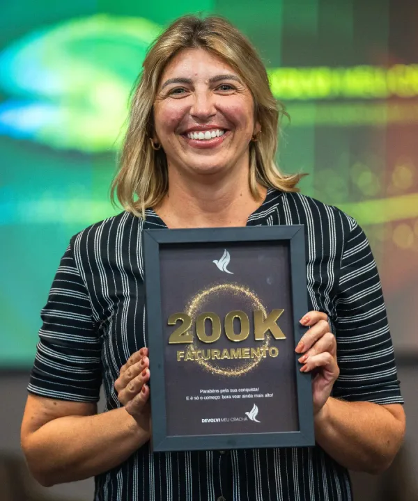 Mentorado com placa de 200K faturamento
