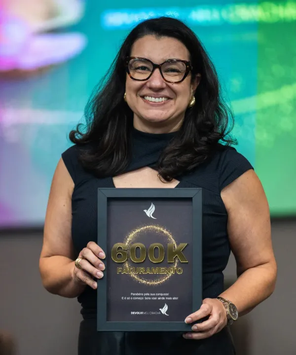 Mentorado com placa de 600K faturamento